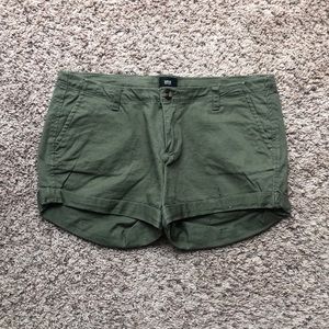 Women’s Green Khaki Shorts